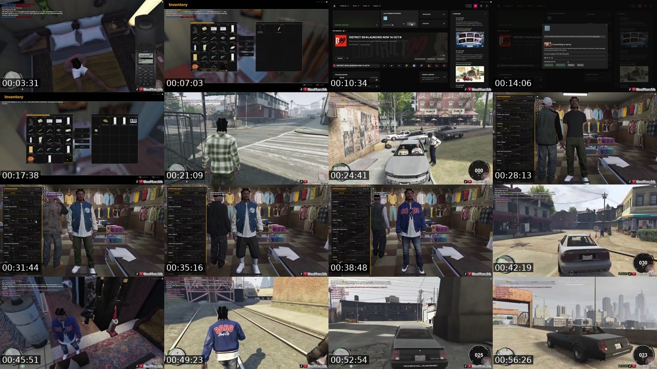 Contact-sheet preview of UncMarsh's Kick recording