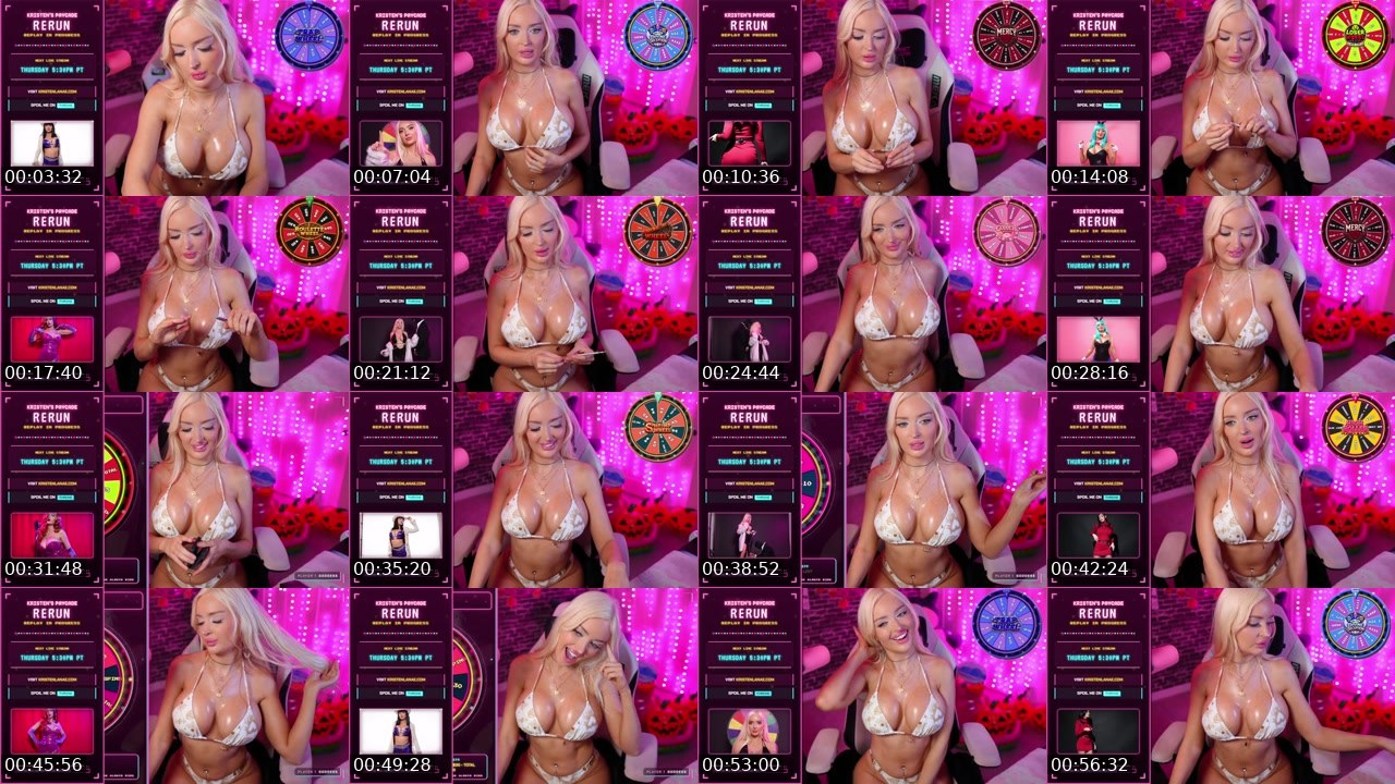 Contact-sheet preview of KristenLanae's Kick recording