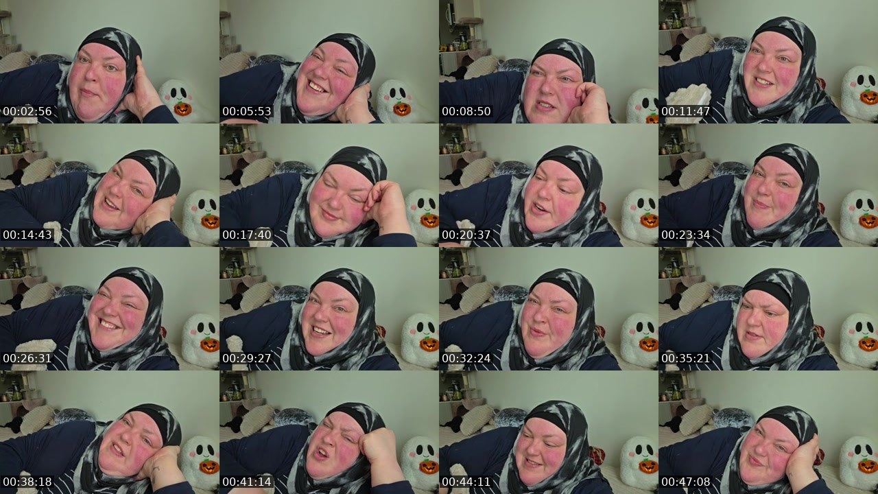 Contact-sheet preview of foodiebeautykick's Kick recording