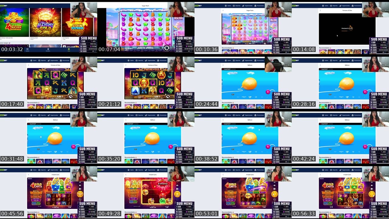 Contact-sheet preview of AstridCollins's Kick recording