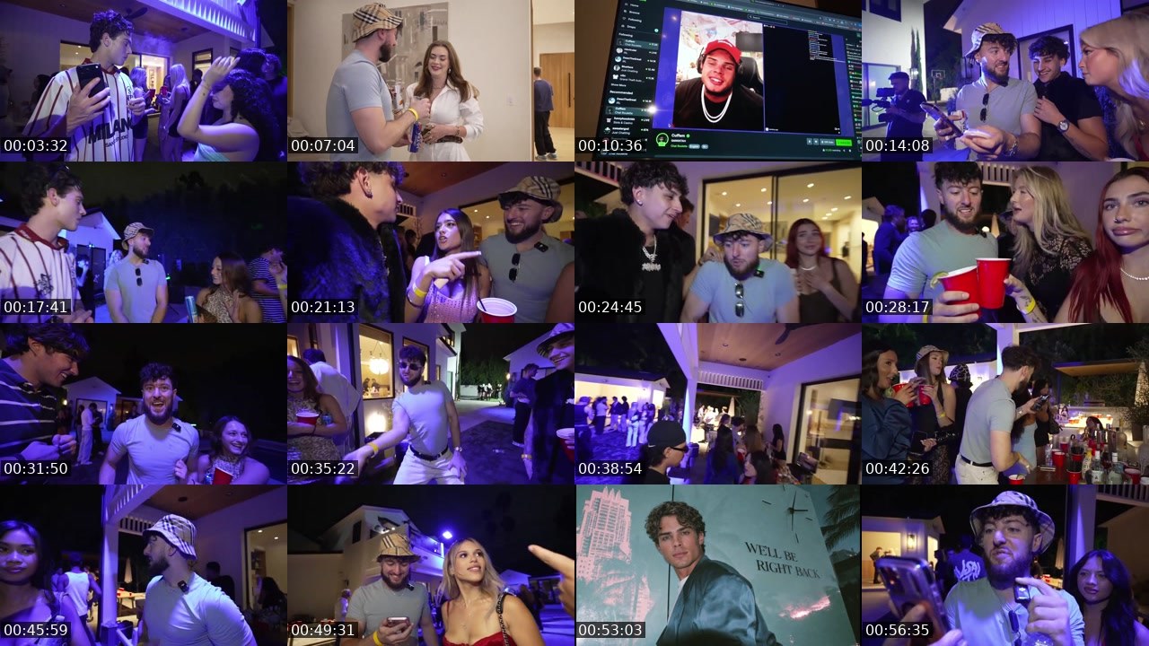 Contact-sheet preview of Heelmike's Kick recording