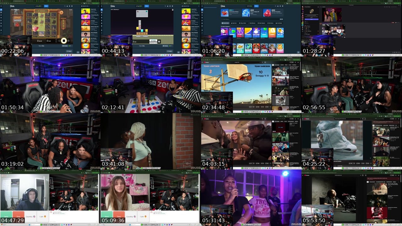 Contact-sheet preview of DeenTheGreat's Kick recording