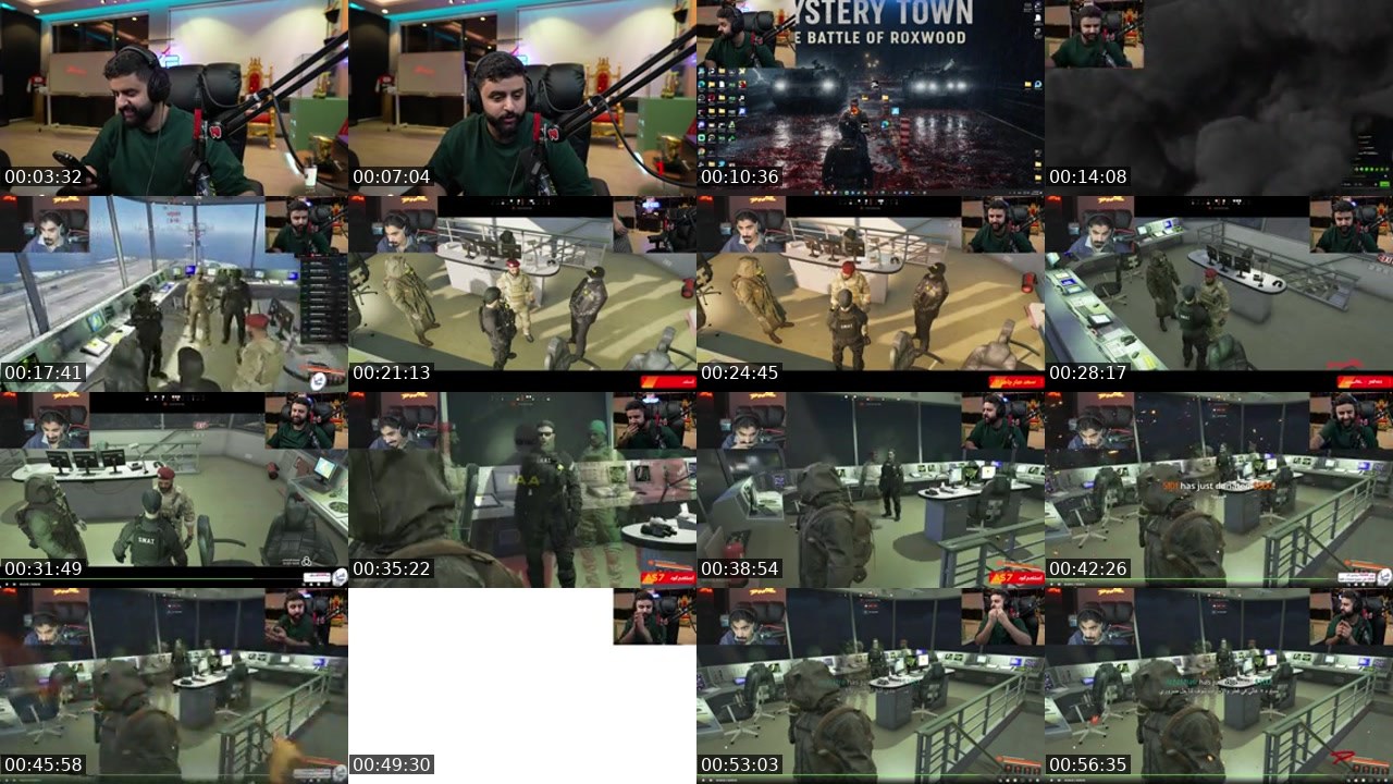 Contact-sheet preview of SXB's Kick recording