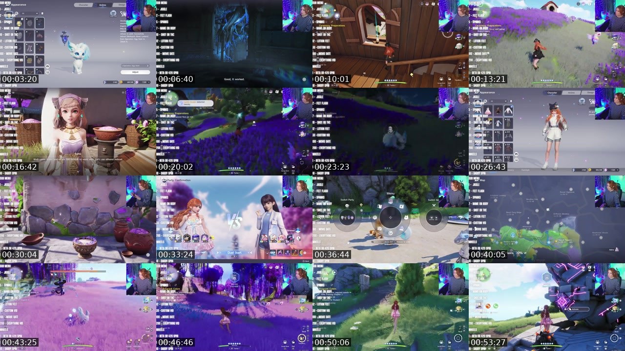 Contact-sheet preview of PeachyJade's Kick recording
