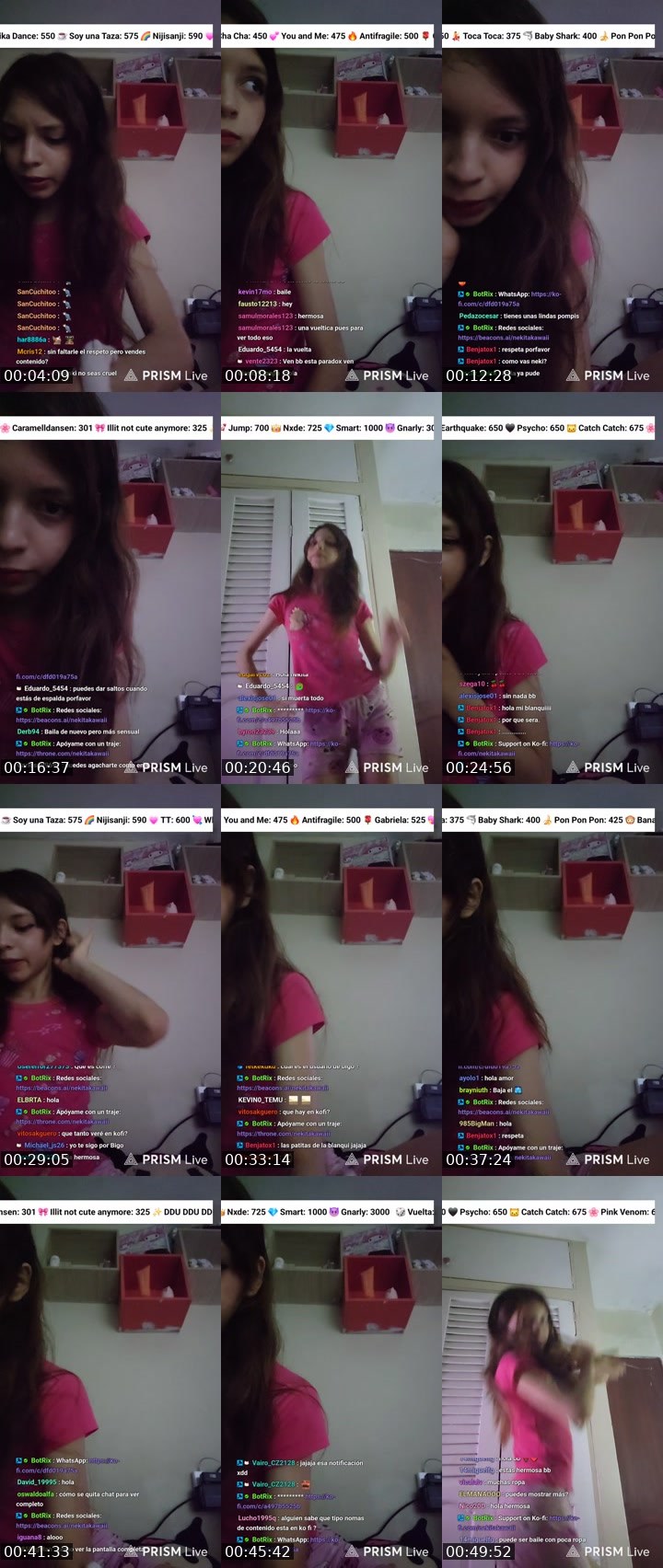 Contact-sheet preview of NekitaKawaii's Kick recording