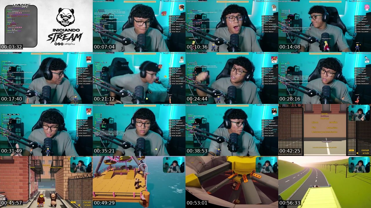 Contact-sheet preview of xKiphu's Kick recording