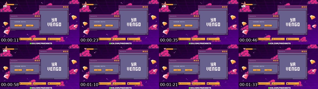 Contact-sheet preview of PauChikita's Kick recording
