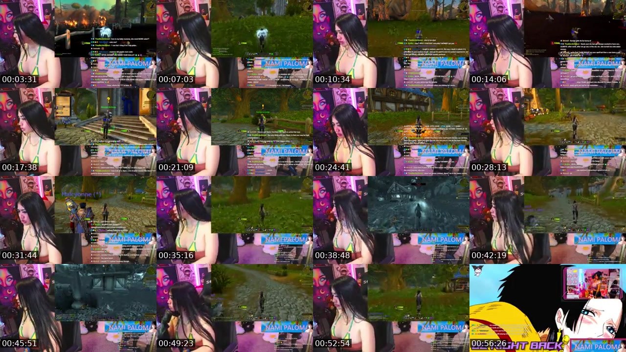 Contact-sheet preview of NamiPaloma's Kick recording