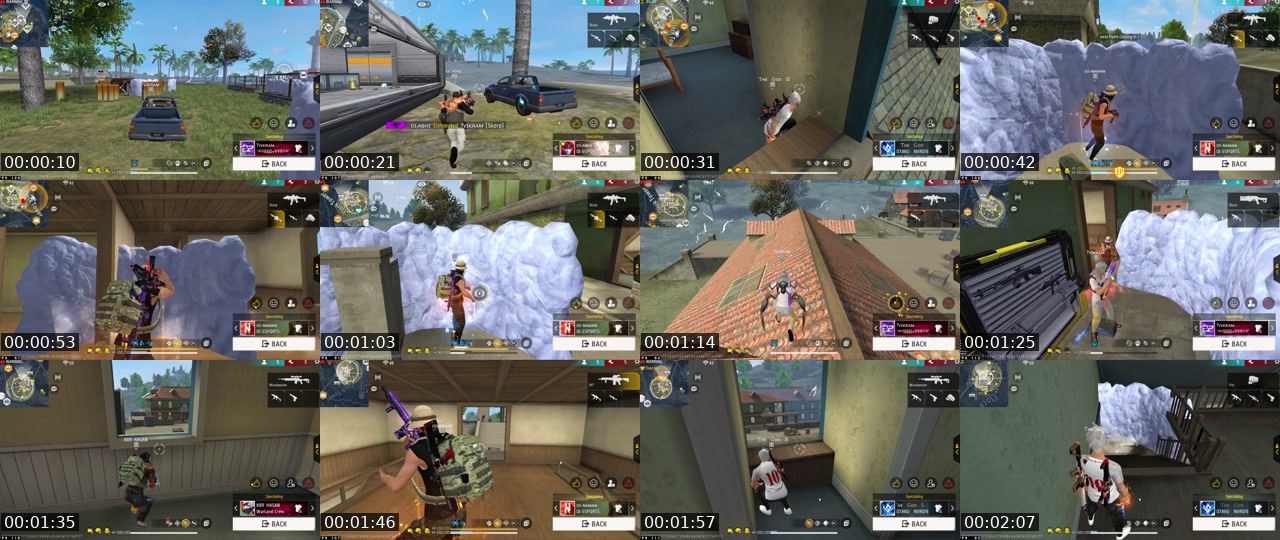 Contact-sheet preview of ONESHOTINDIA's Kick recording