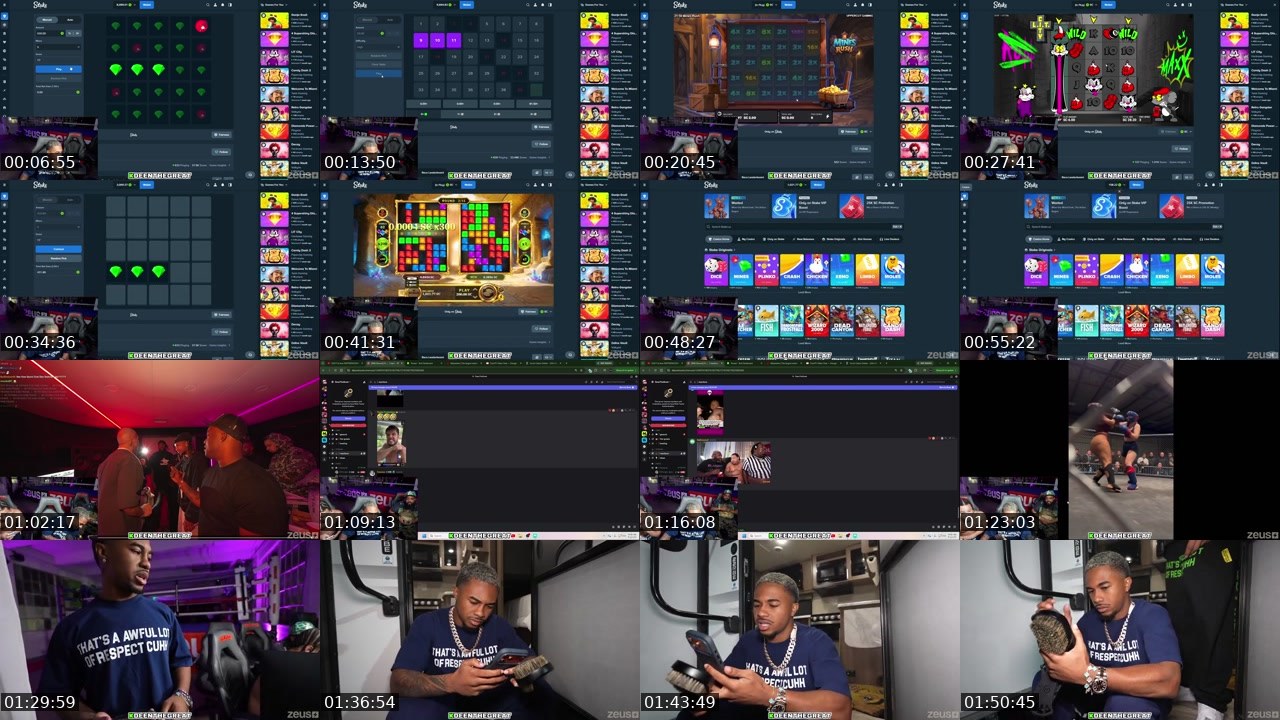 Contact-sheet preview of DeenTheGreat's Kick recording