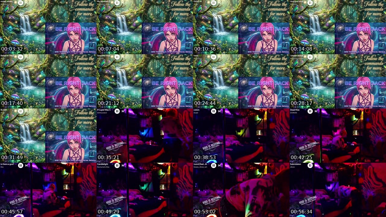 Contact-sheet preview of Screaminthevoidx's Kick recording