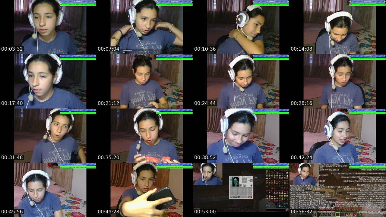 Contact-sheet preview of lunacalderazzi's Kick recording