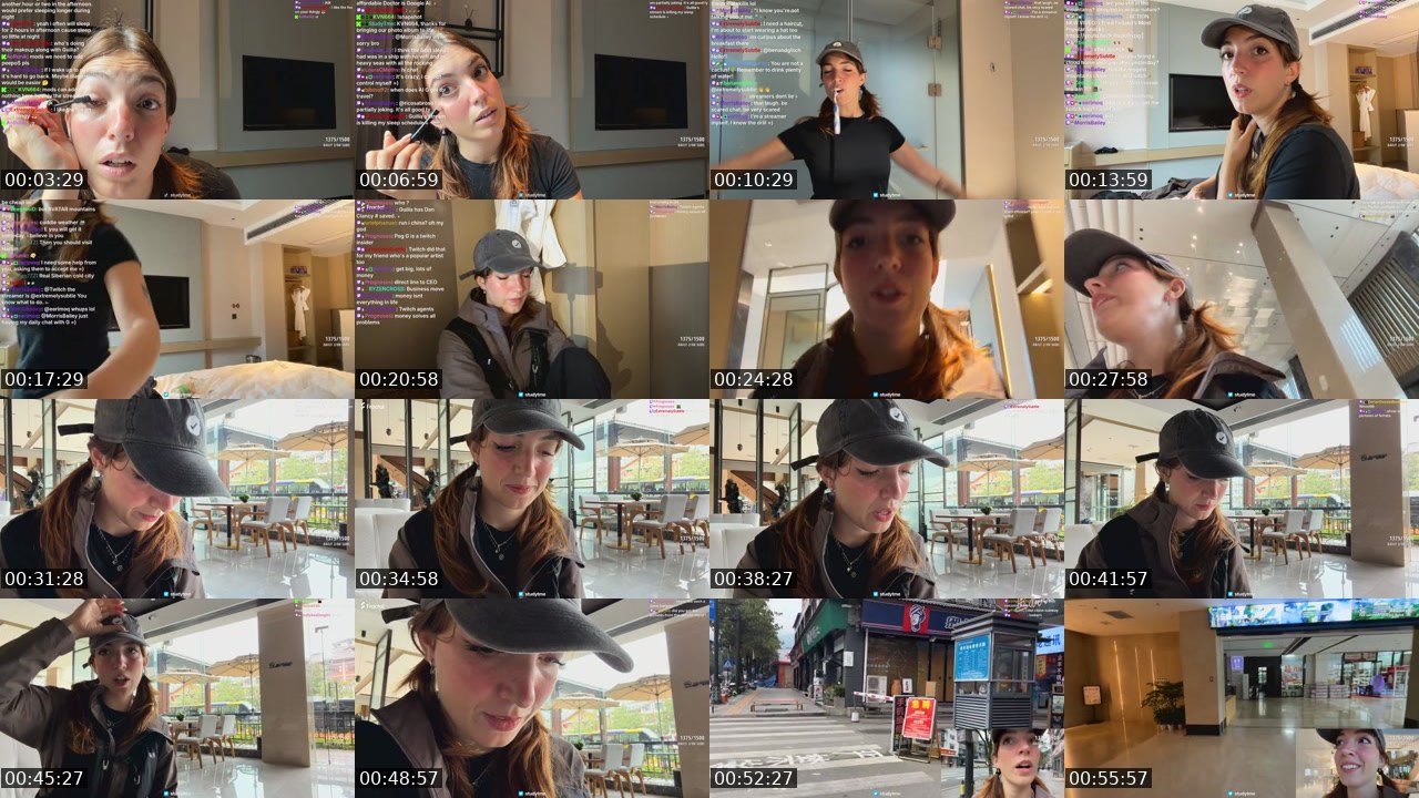 Contact-sheet preview of StudyTme's Kick recording
