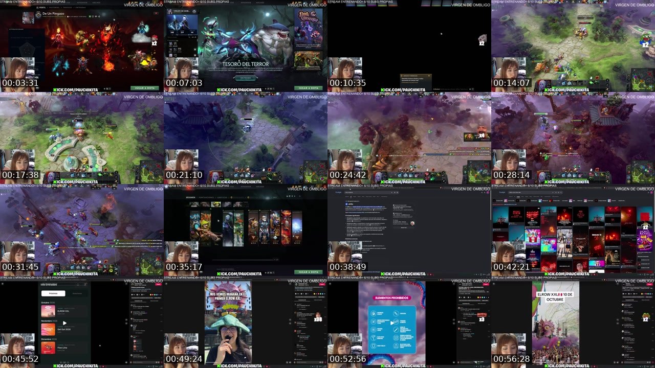 Contact-sheet preview of PauChikita's Kick recording