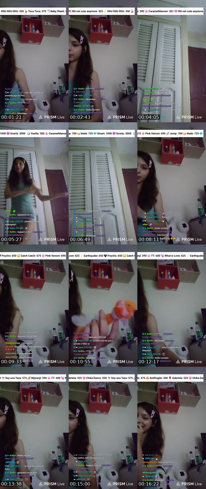 Contact-sheet preview of NekitaKawaii's Kick recording