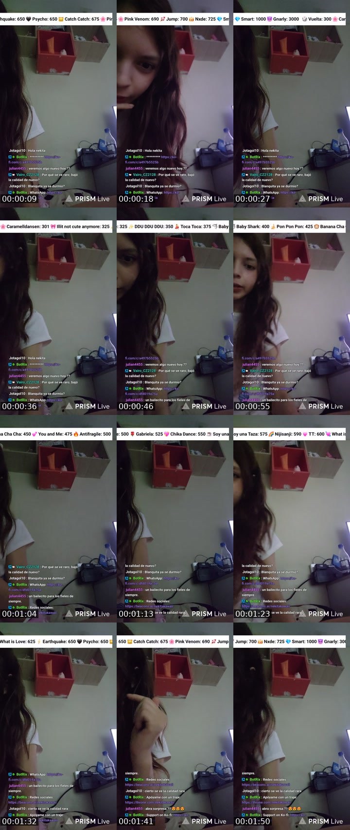 Contact-sheet preview of NekitaKawaii's Kick recording
