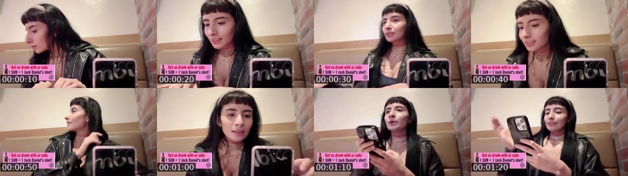 Contact-sheet preview of Nikinette's Kick recording