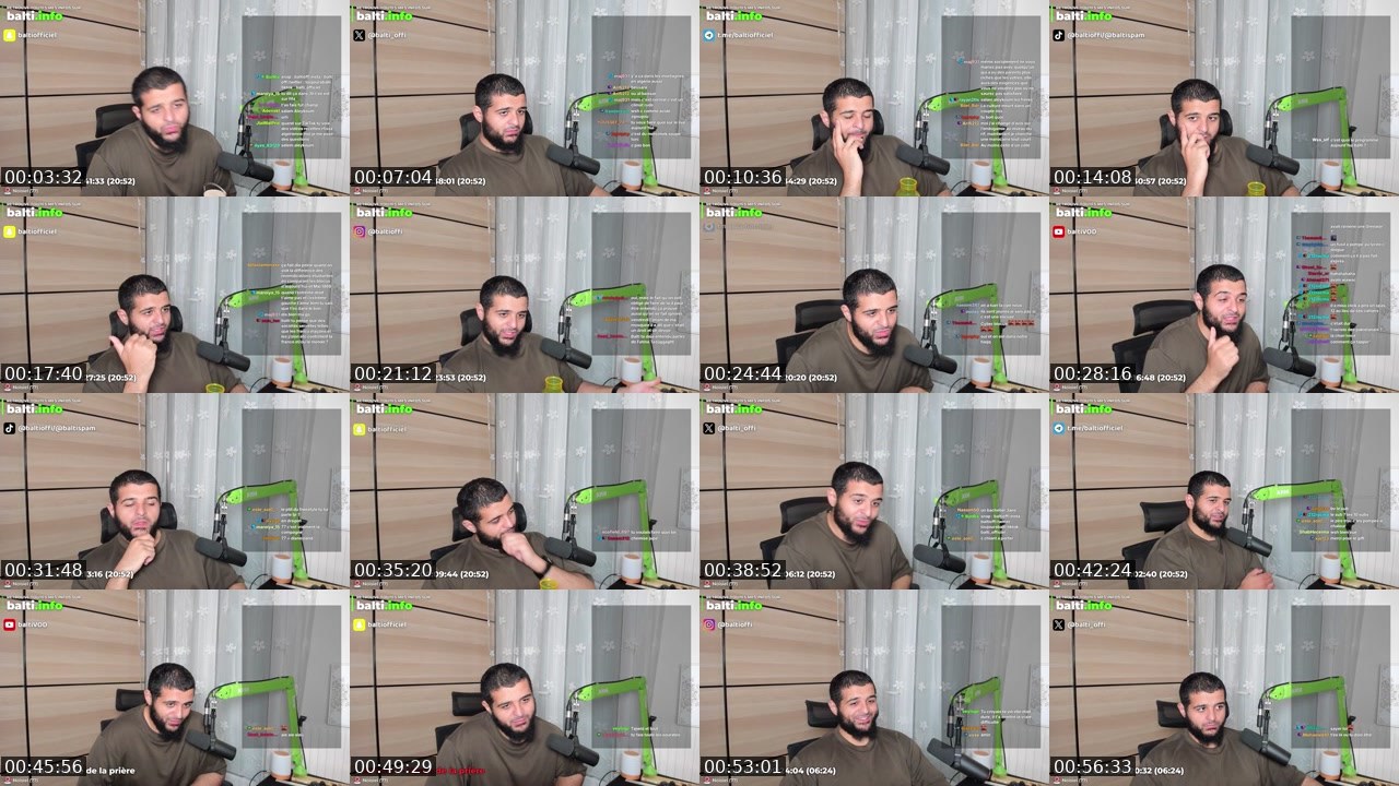 Contact-sheet preview of Balti's Kick recording