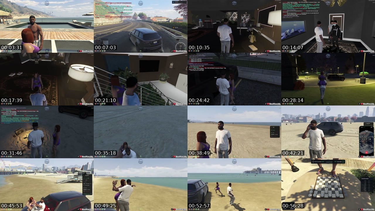 Contact-sheet preview of UncMarsh's Kick recording