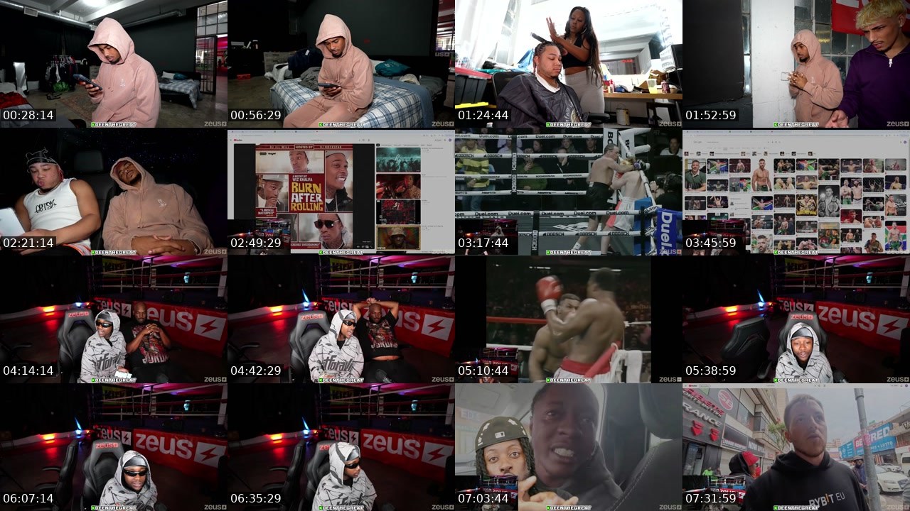 Contact-sheet preview of DeenTheGreat's Kick recording