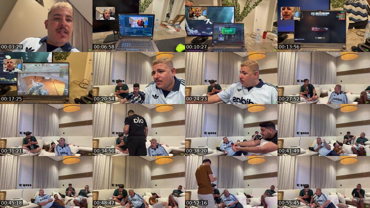 Contact-sheet preview of Absi's Kick recording