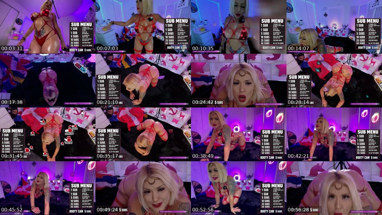 Contact-sheet preview of ladigabster's Kick recording