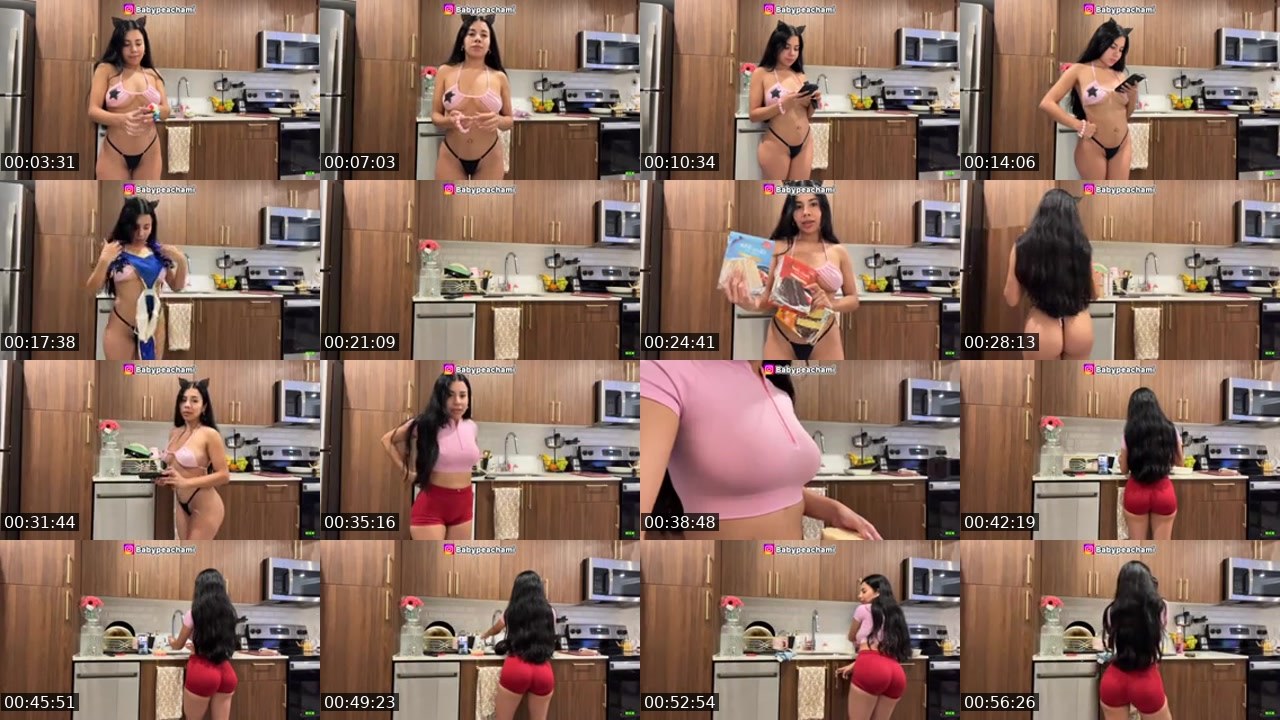 Contact-sheet preview of Babypeachami's Kick recording