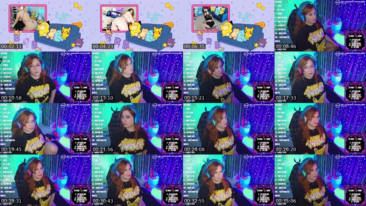 Contact-sheet preview of PeachyJade's Kick recording
