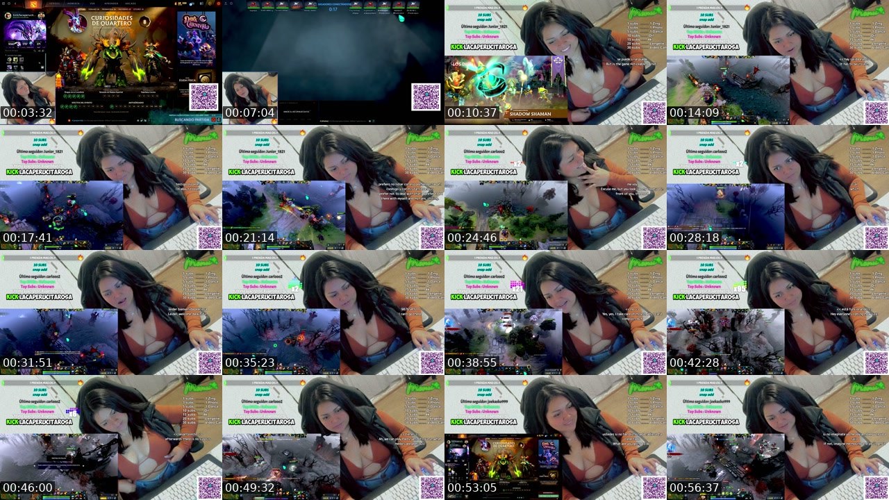 Contact-sheet preview of LaCaperucitaRosa's Kick recording
