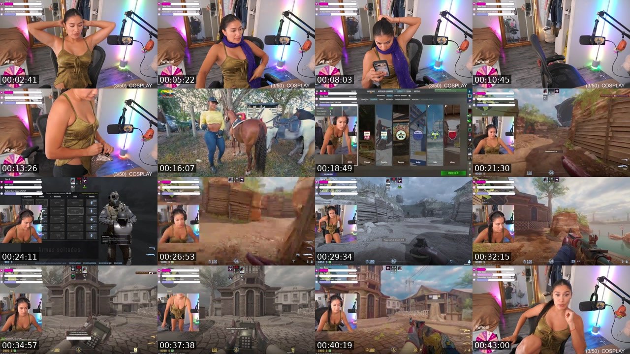 Contact-sheet preview of wyanot's Kick recording