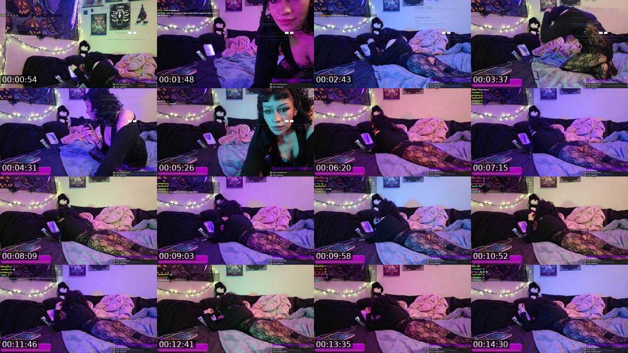 Contact-sheet preview of SheLuvsBats's Kick recording