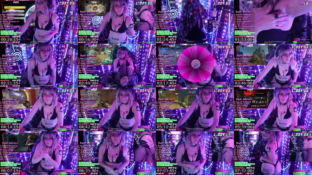 Contact-sheet preview of lidsy's Kick recording