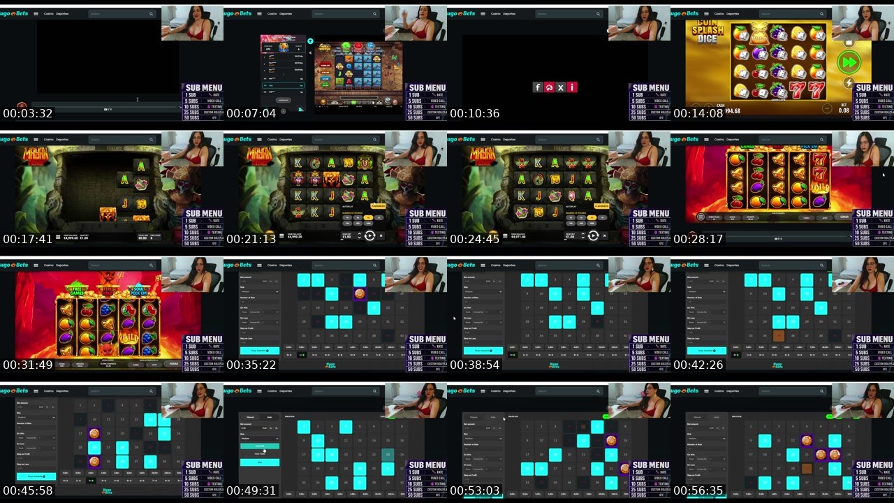 Contact-sheet preview of AstridCollins's Kick recording