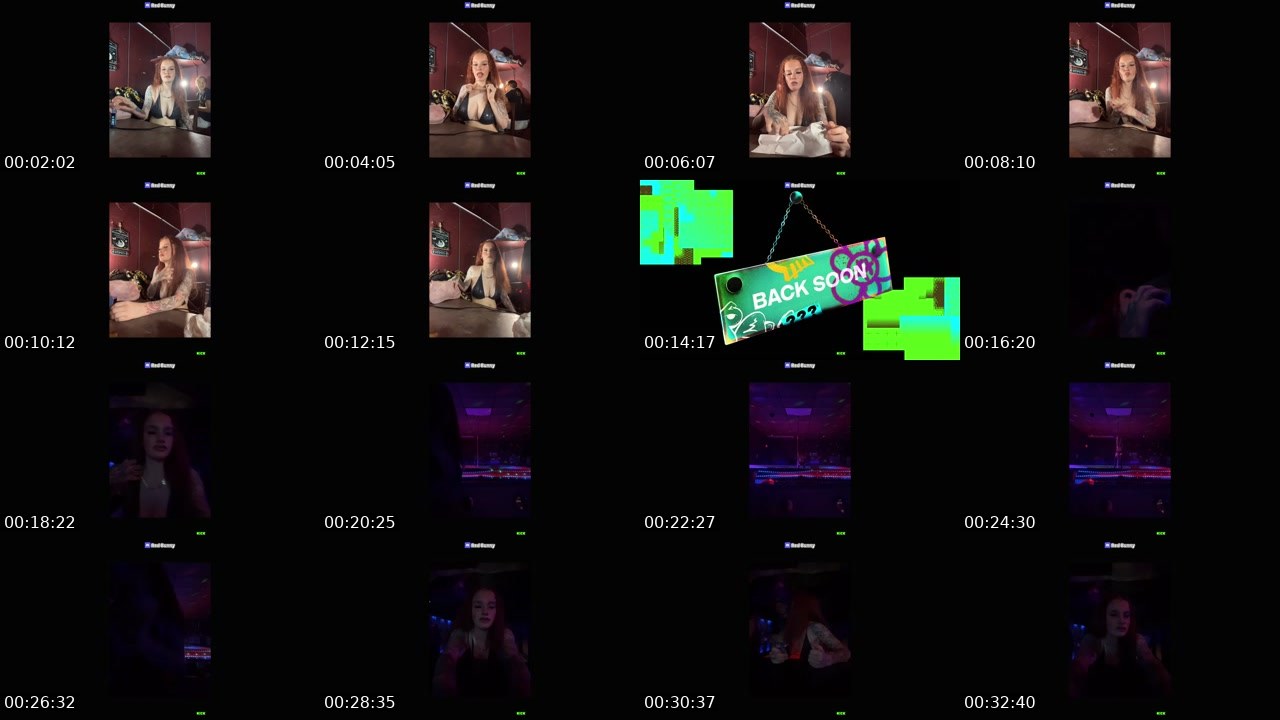 Contact-sheet preview of RedBunnyy2fye's Kick recording