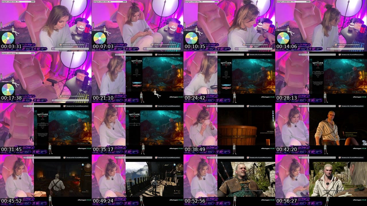 Contact-sheet preview of LXRkick's Kick recording