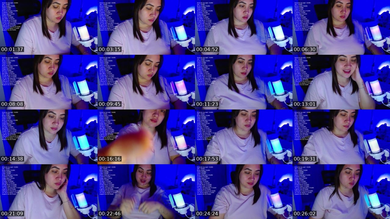 Contact-sheet preview of melissam333's Kick recording