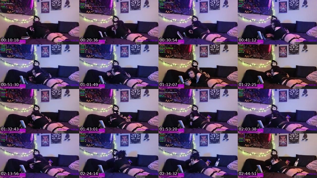 Contact-sheet preview of SheLuvsBats's Kick recording