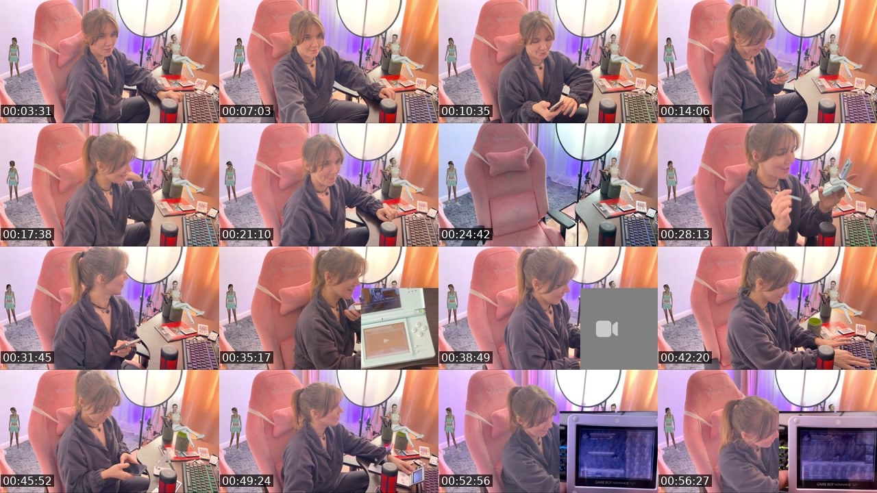 Contact-sheet preview of LXRkick's Kick recording