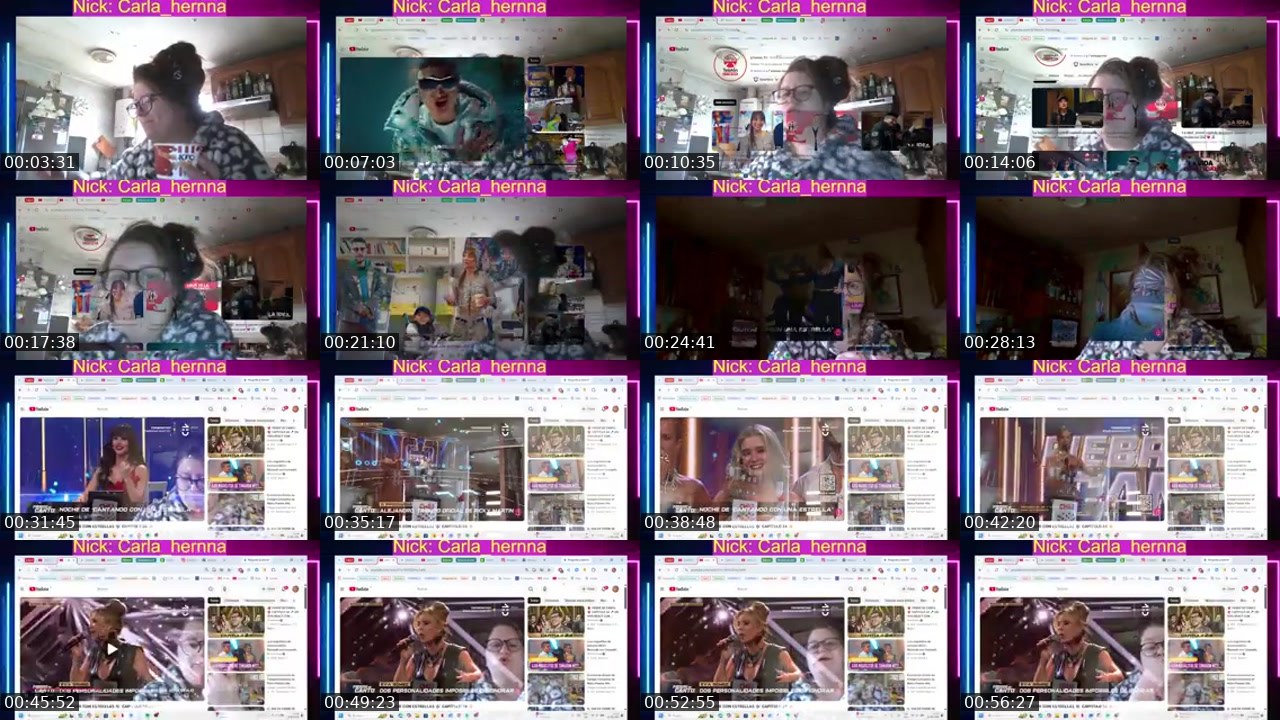 Contact-sheet preview of Carla_hernna's Kick recording