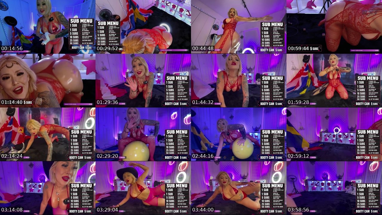 Contact-sheet preview of ladigabster's Kick recording