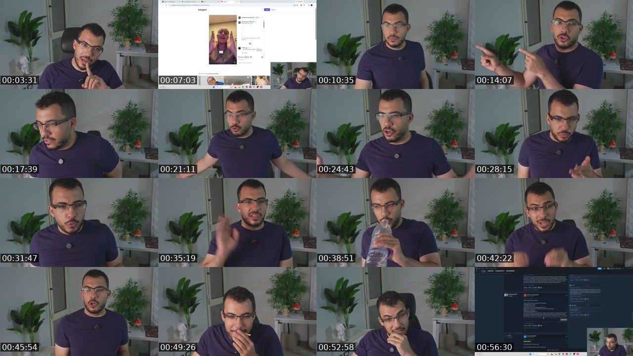 Contact-sheet preview of snowar12's Kick recording