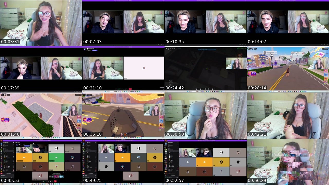 Contact-sheet preview of RubyCorona's Kick recording