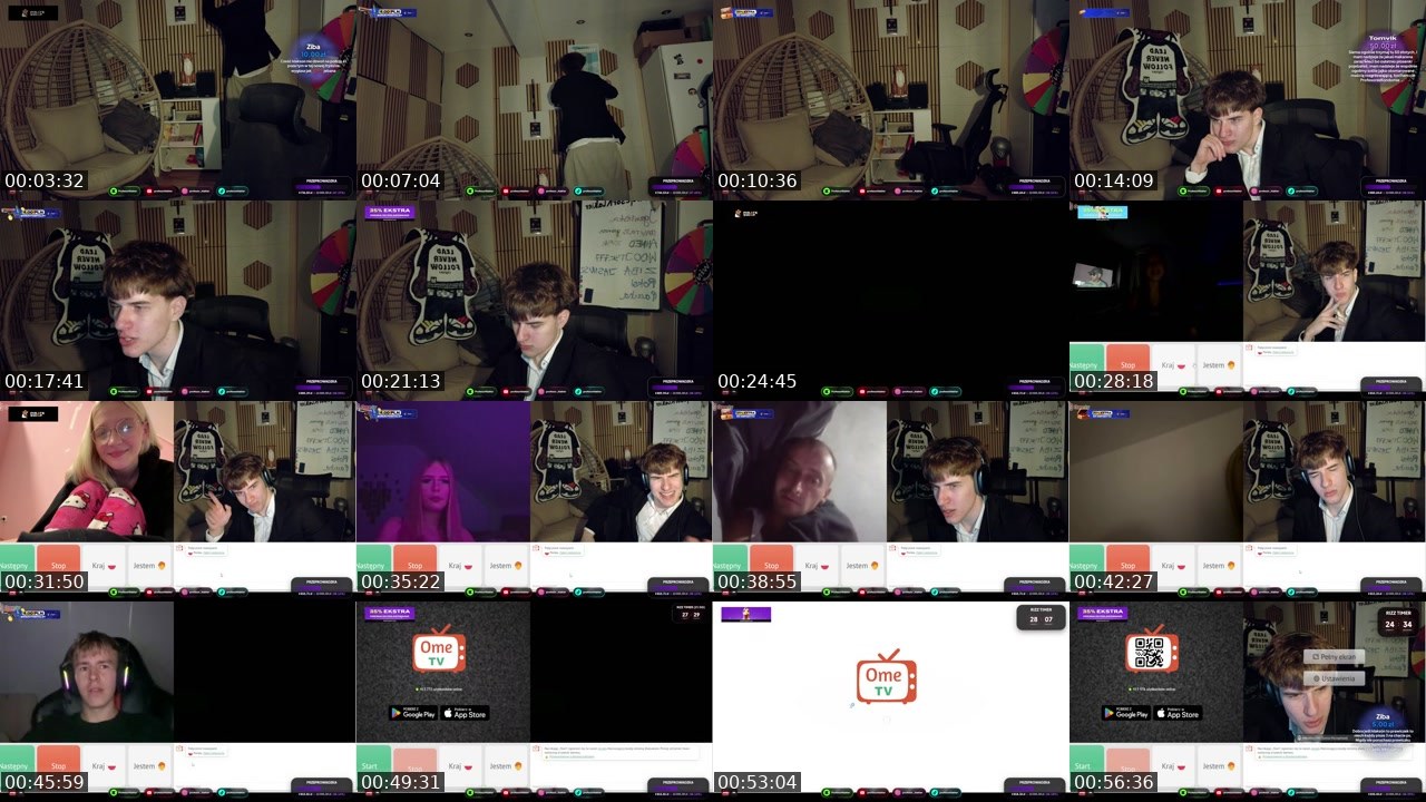 Contact-sheet preview of ProfesorKlakier's Kick recording
