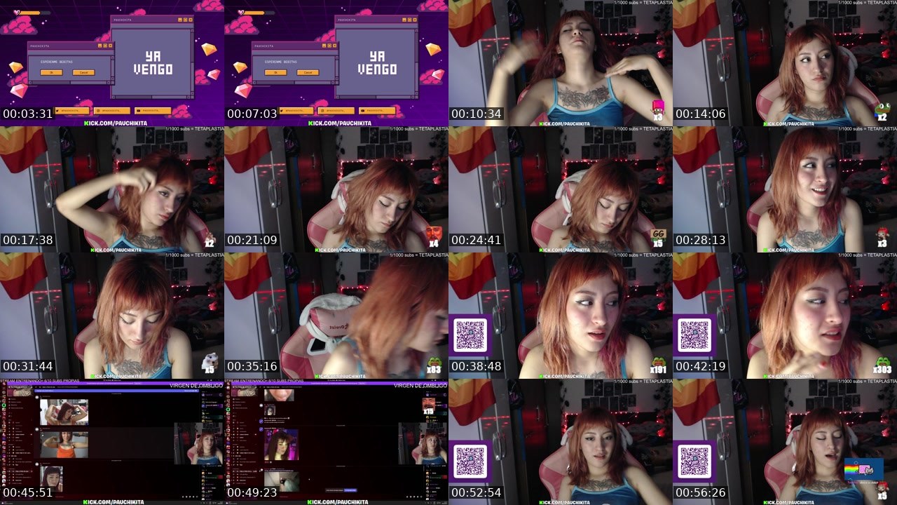 Contact-sheet preview of PauChikita's Kick recording
