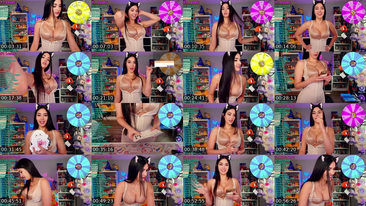 Contact-sheet preview of CinCinBear's Kick recording