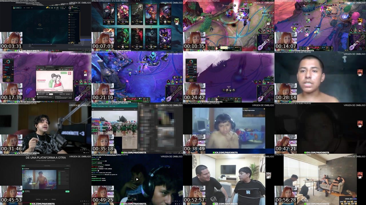 Contact-sheet preview of PauChikita's Kick recording