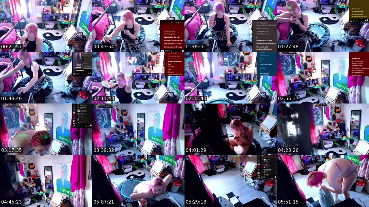 Contact-sheet preview of Screaminthevoidx's Kick recording