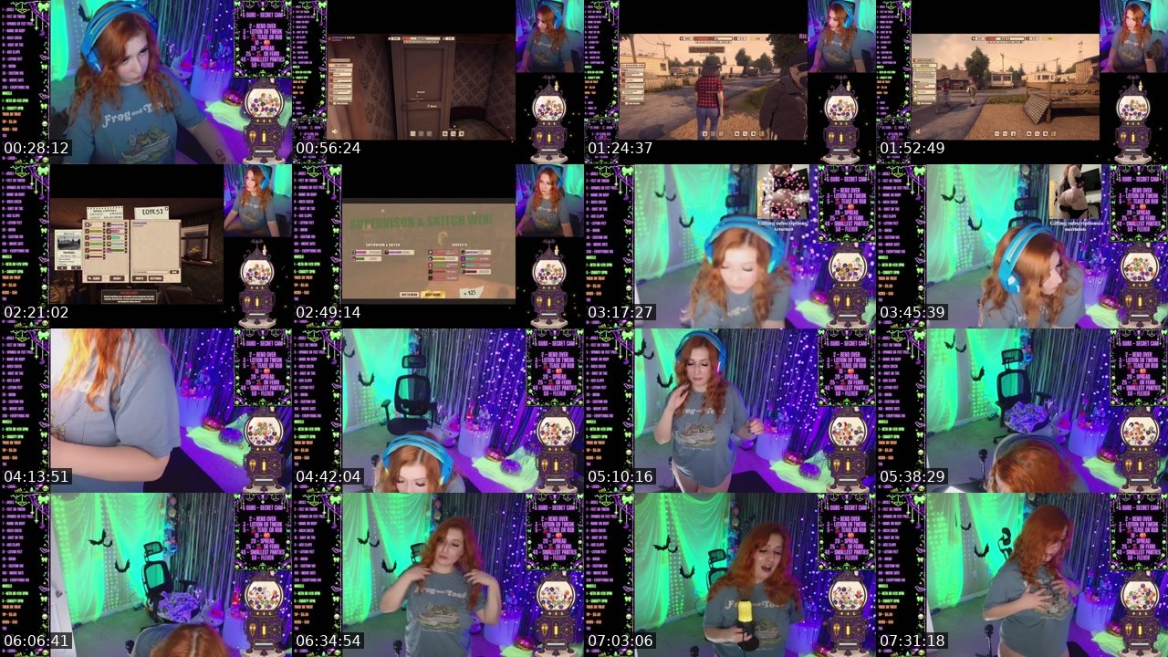 Contact-sheet preview of PeachyJade's Kick recording