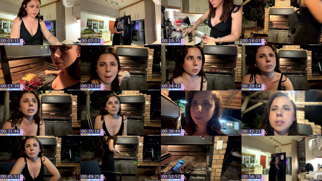 Contact-sheet preview of gogirl's Kick recording