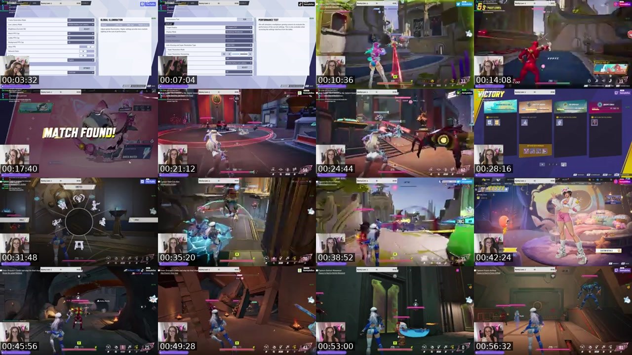Contact-sheet preview of Bunnydollxo's Kick recording